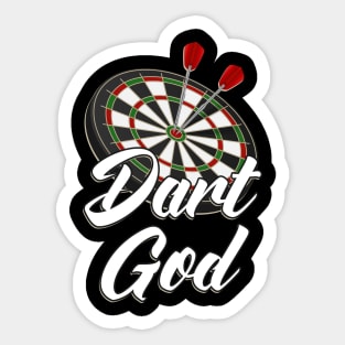 Dart God Sticker